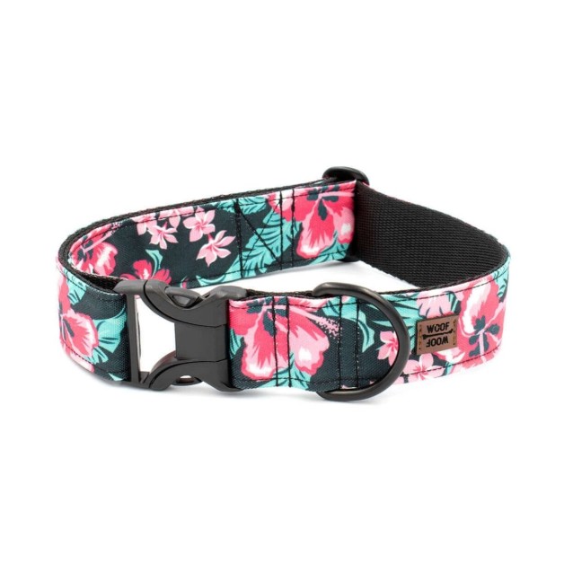 Περιλαίμιο Woof Woof Tropical Flower M