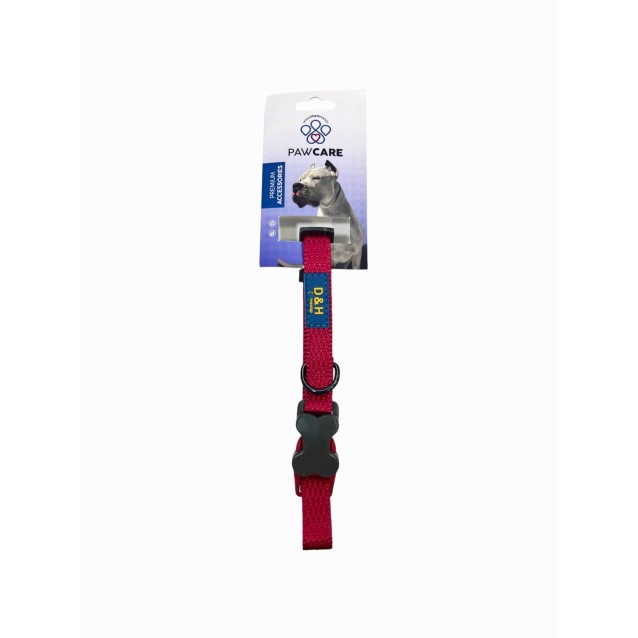 Paw Care Κολάρο Red Small 24-33x1.5cm