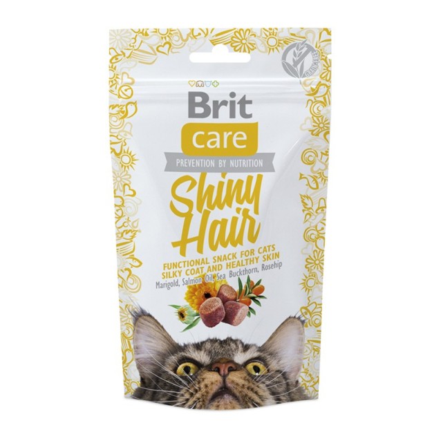 Brit Care Cat Functional Snack Shiny Hair 50gr Brit Care Cat Functional Snack Shiny Hair 50gr