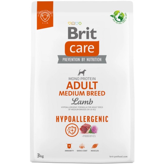 Brit Care Adult Medium Lamb 3kg