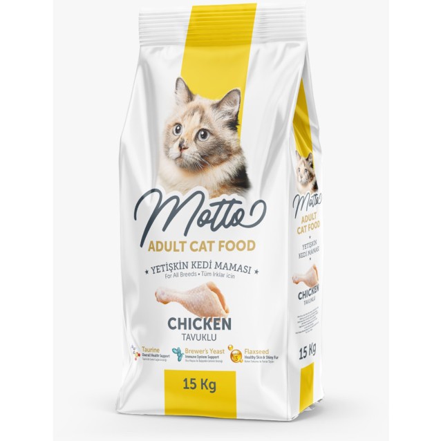 Motto Adult Cat Κοτόπουλο 15kg Motto Adult Cat Κοτόπουλο 15kg