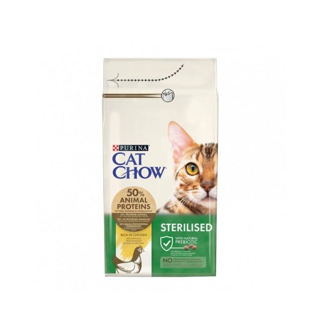 Purina Cat Chow Adult Sterilised Chicken 1.5kg