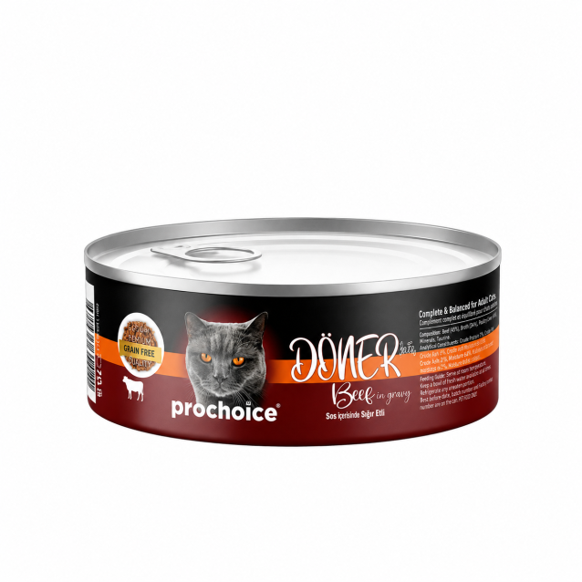 ProChoice Doner Μοσχάρι σε Σάλτσα 85gr