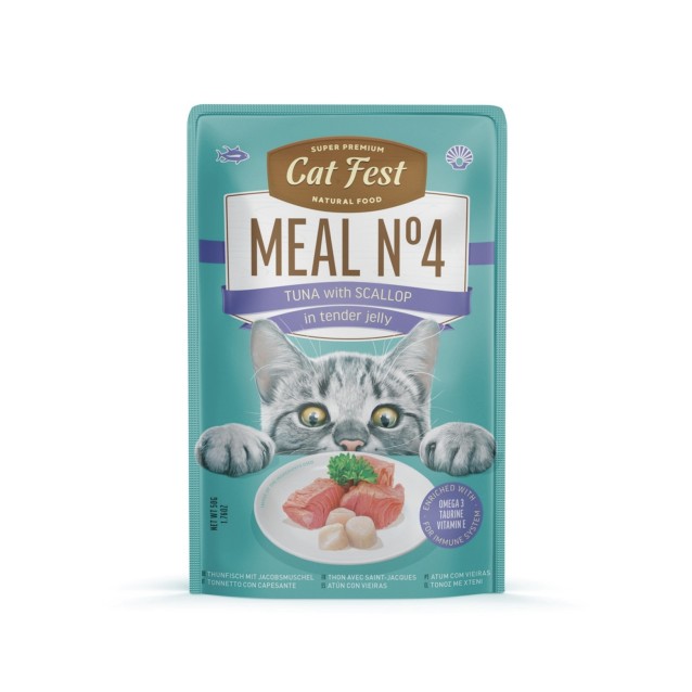 Cat Fest Meal No4 Tuna with Scallop 50gr