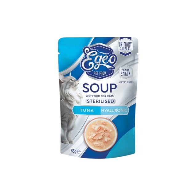 Egeo Soup Sterilised Tόνος με Υαλουρονικό 85gr