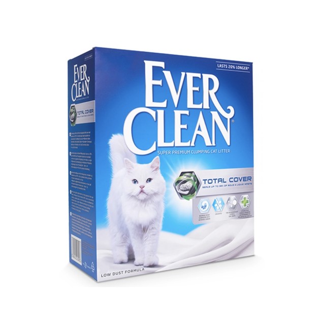Ever Clean Total Cover Clumping Cat Litter 10lt
