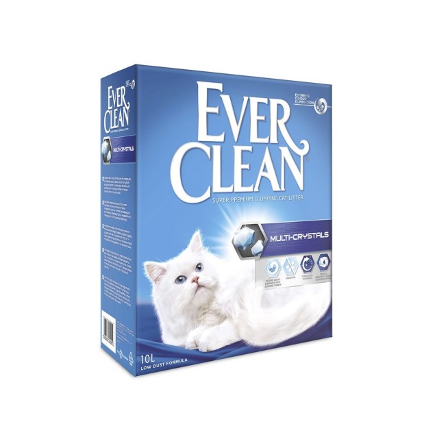 Ever Clean Multi Crystals Clumping Cat Litter 10lt