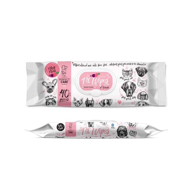 Perfect Care Pet Wipes Forest Fruit 