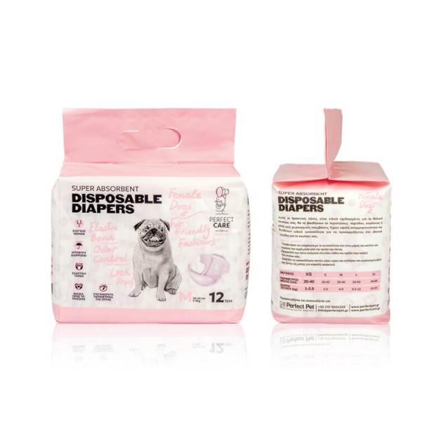 Perfect Care Female Diapers Medium