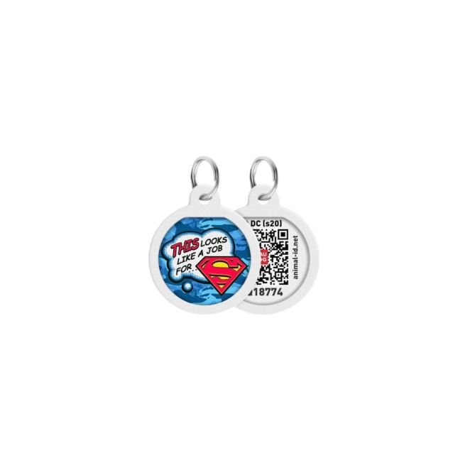 WauDog Smart ID "Work for Superman" 25mm