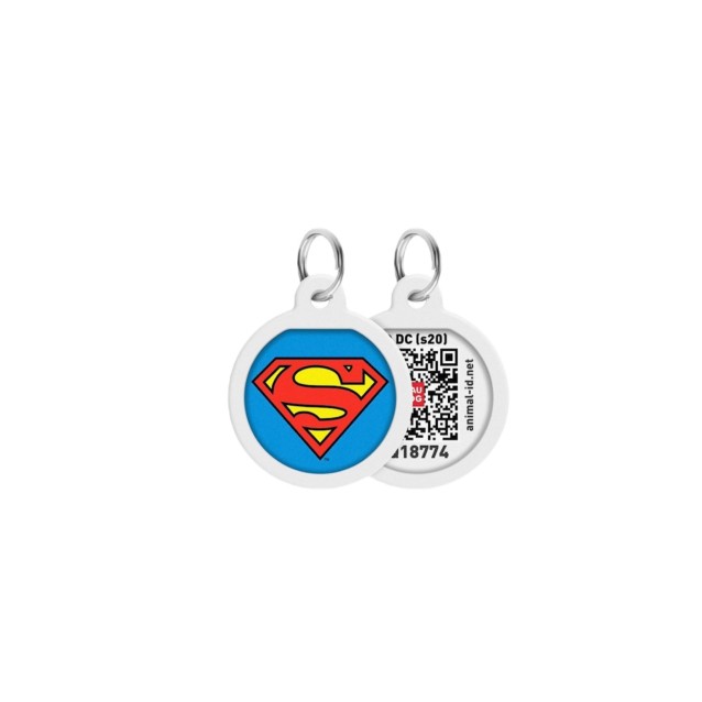 WauDog Smart ID "Superman is hero" 25mm