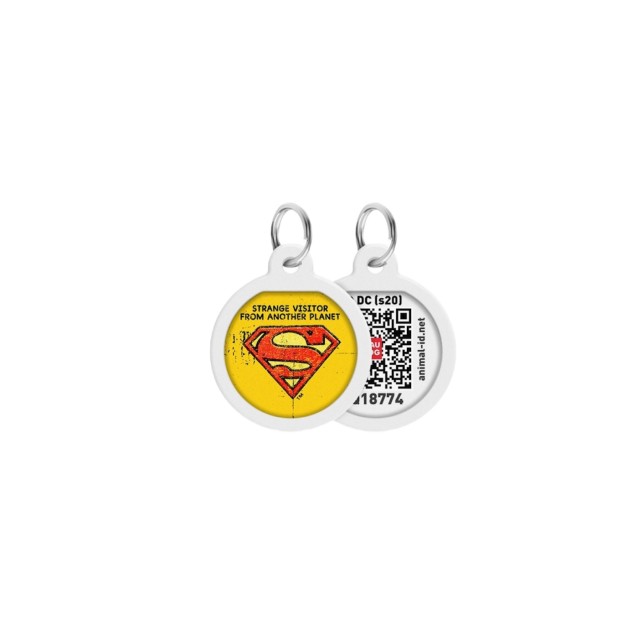WauDog Smart ID "Superman Vintage" 25mm