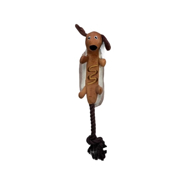 Paw Care Hot Dog Toy 40cm