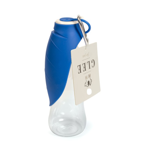 Παγούρι Νερού με Σιλικόνη Forest Μπλέ 600ml