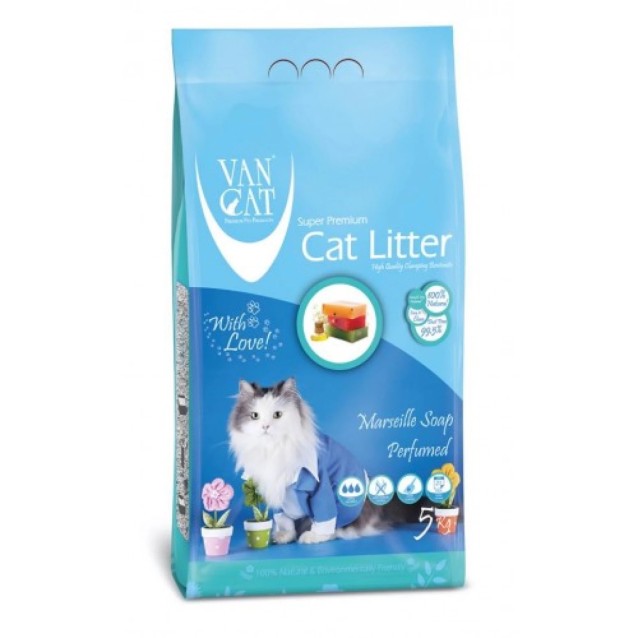 Van Cat Marsilla Soap Clumping 10kg (Ψιλή)