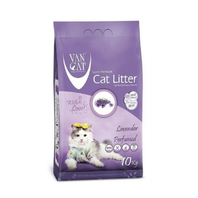 Van Cat Ultra Lavender Clumping 10kg (Ψιλή)