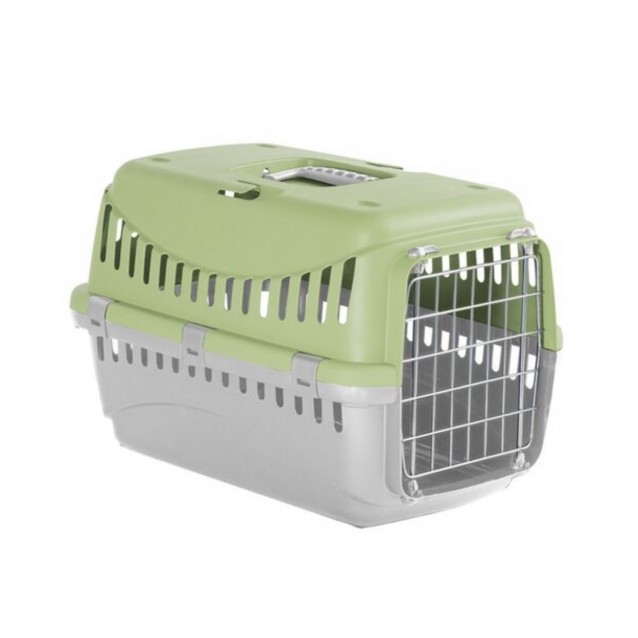 Κλουβί Μεταφοράς Πράσινο 58x38x38cm