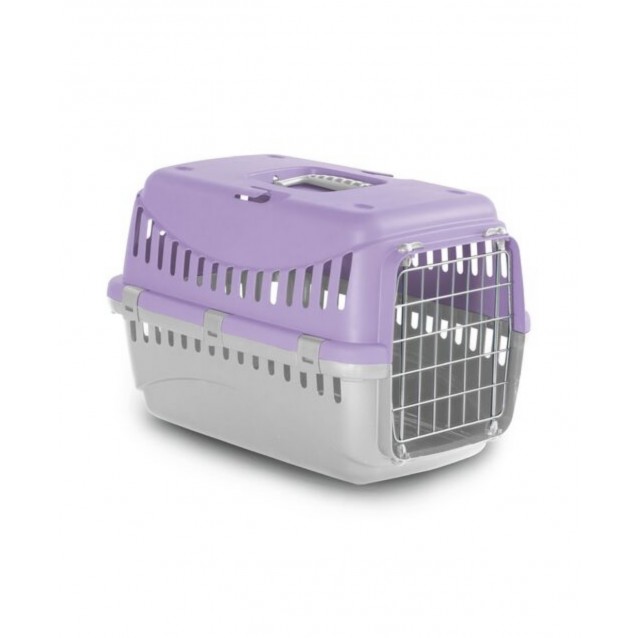 Κλουβί Μεταφοράς Λιλά 58x38x38cm