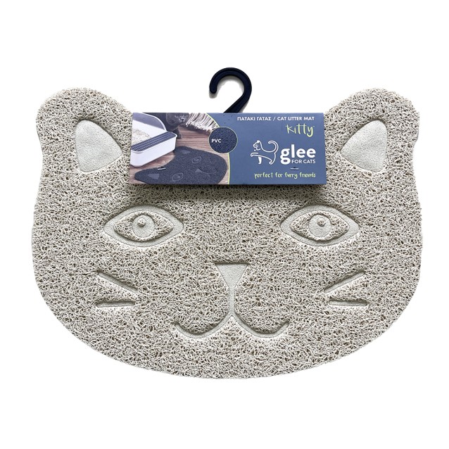 Πατάκι τουαλέτας Kitty Μπεζ 30x40cm