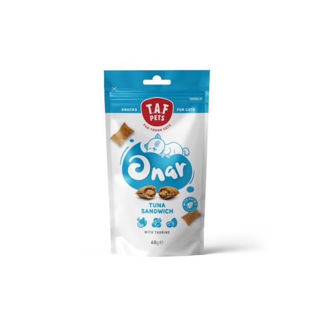 Taf Pets Onar Cat Snack Tuna Sandwich 60gr