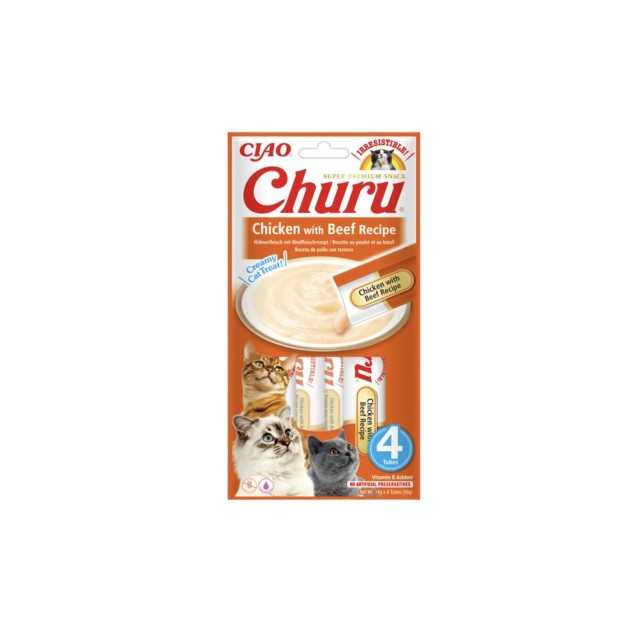 Inaba Churu Chicken & Beef 56gr