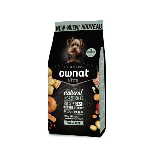 Ownat Ultra Mini Junior Κοτόπουλο Γαλοπούλα 3kg Ownat Ultra Mini Junior Κοτόπουλο Γαλοπούλα 3kg