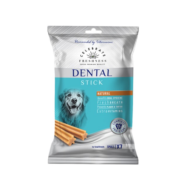 Celebrate Freshness Dental Sticks Natural Small 110gr (7τμχ)