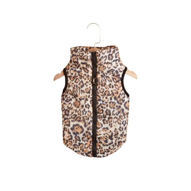Brown Leopard Jacket 40cm