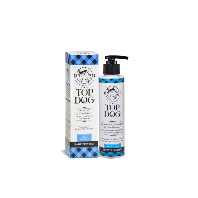 Top Dog Σαμπουάν  Baby Powder 250ml