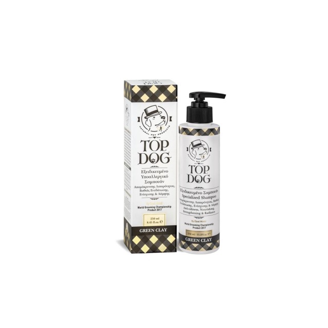Top Dog Σαμπουάν Green Clay 250ml