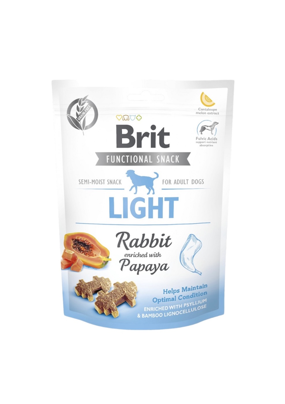 Brit Functional Light Λιχουδιές Σκύλου Διαίτης με Κουνέλι και Παπάγια 150gr