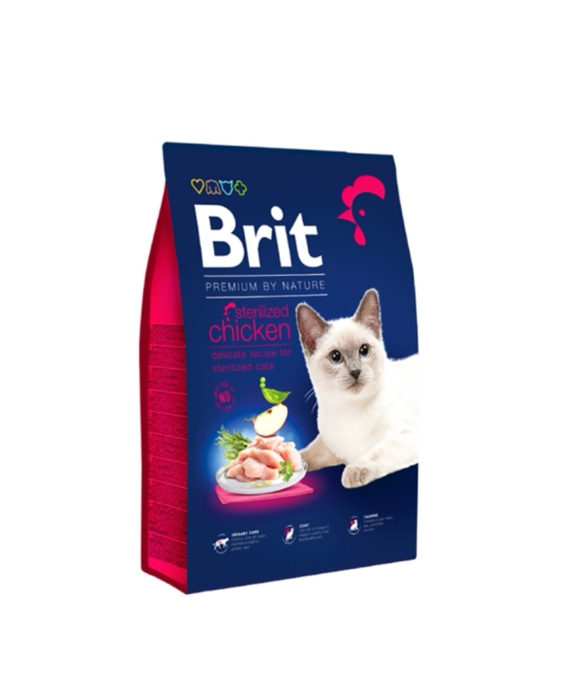 Brit Premium By Nature Cat Sterilised Chicken 300gr
