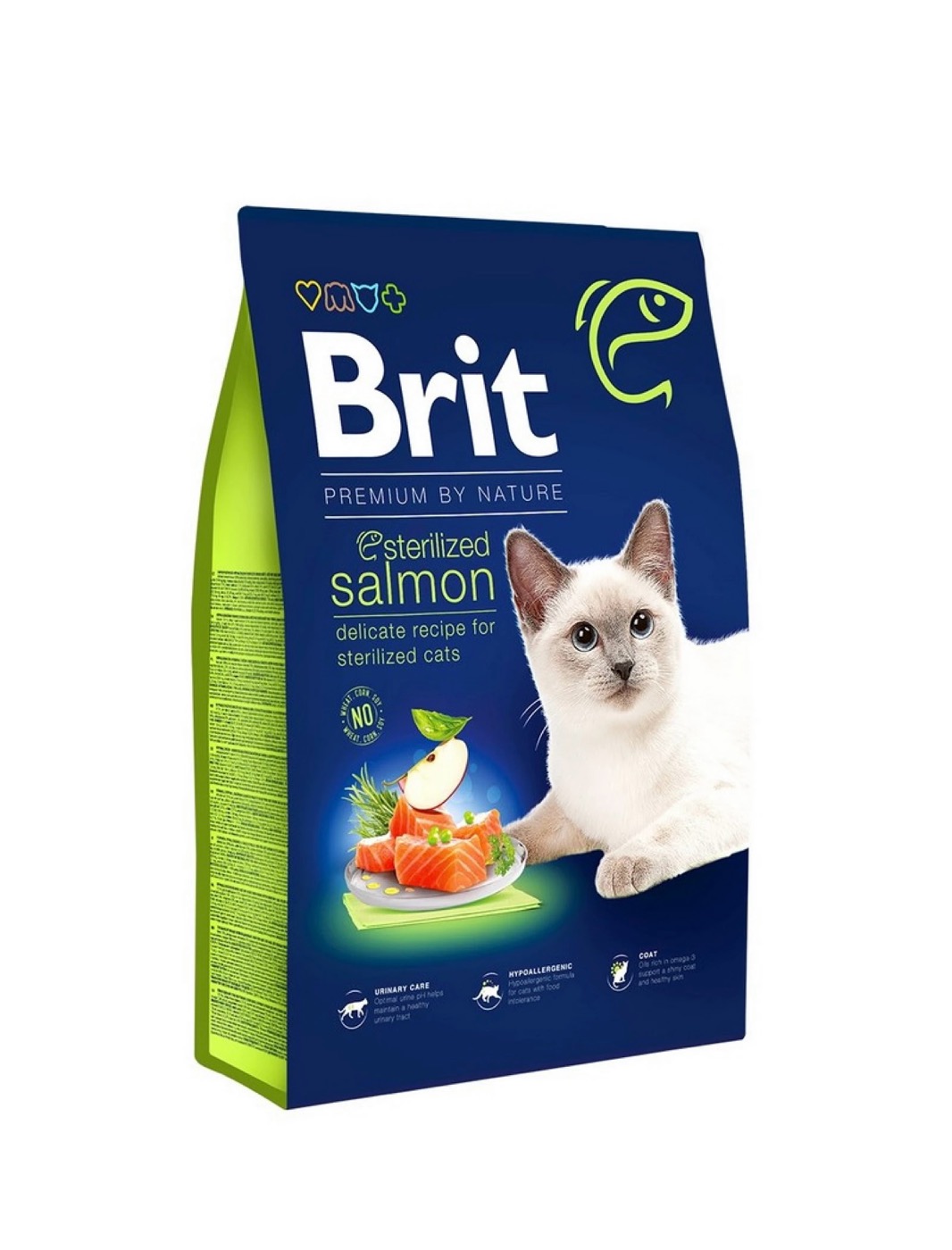 Brit Premium By Nature Cat Sterilized Salmon 300gr