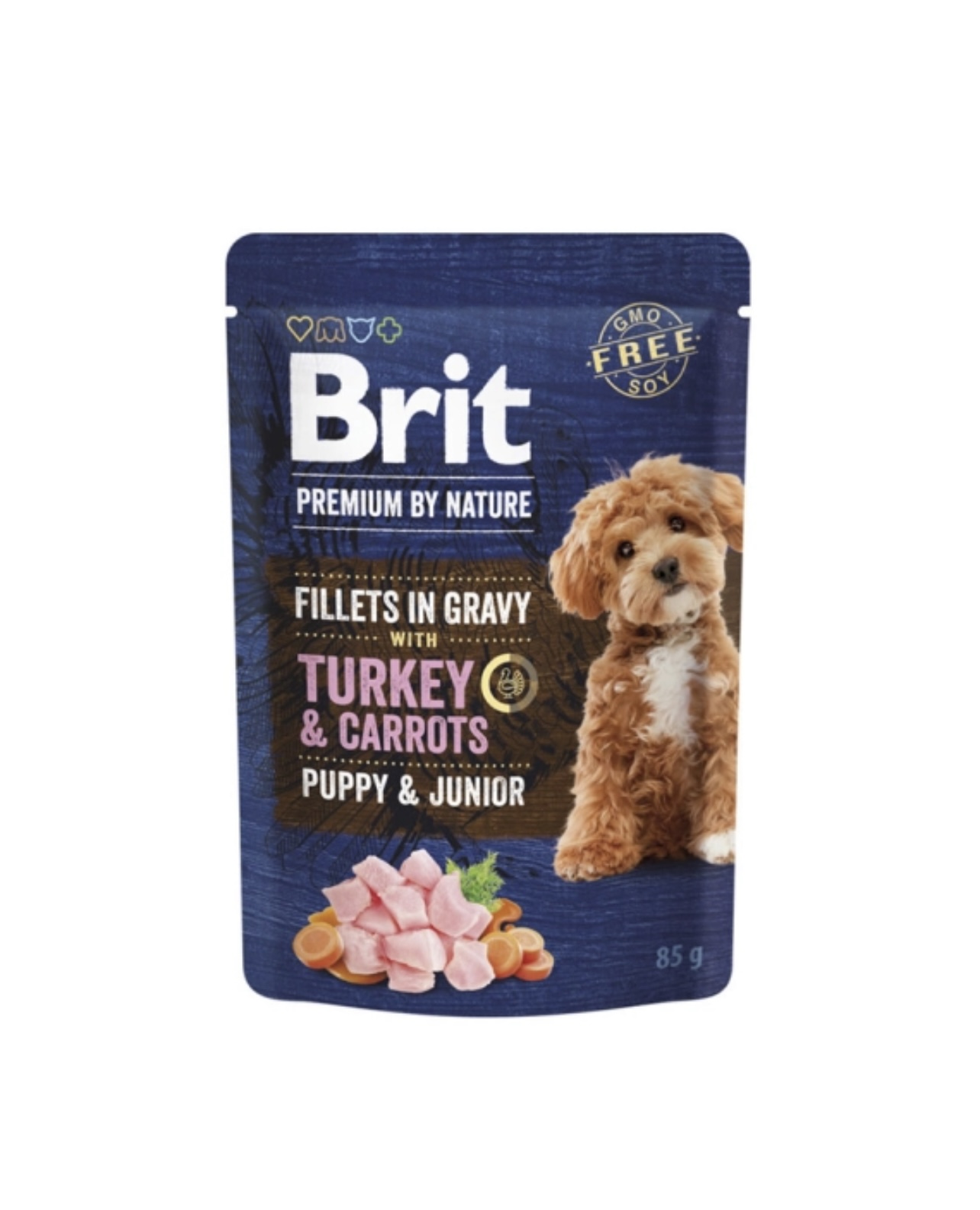 Brit Premium By Nature Puppy Turkey & Carrots 85gr