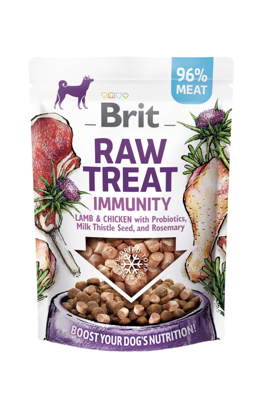 Brit Raw Treat Immunity Lamb & Chicken with Pobiotics 40gr