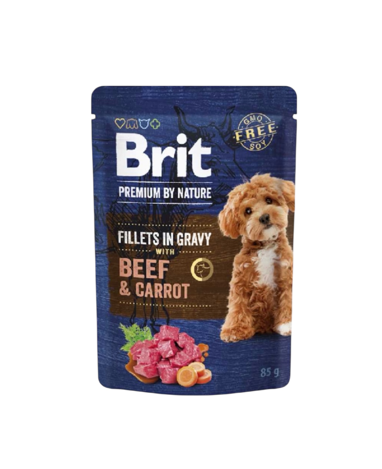 Brit Premium By Nature Beef & Carrots 85gr