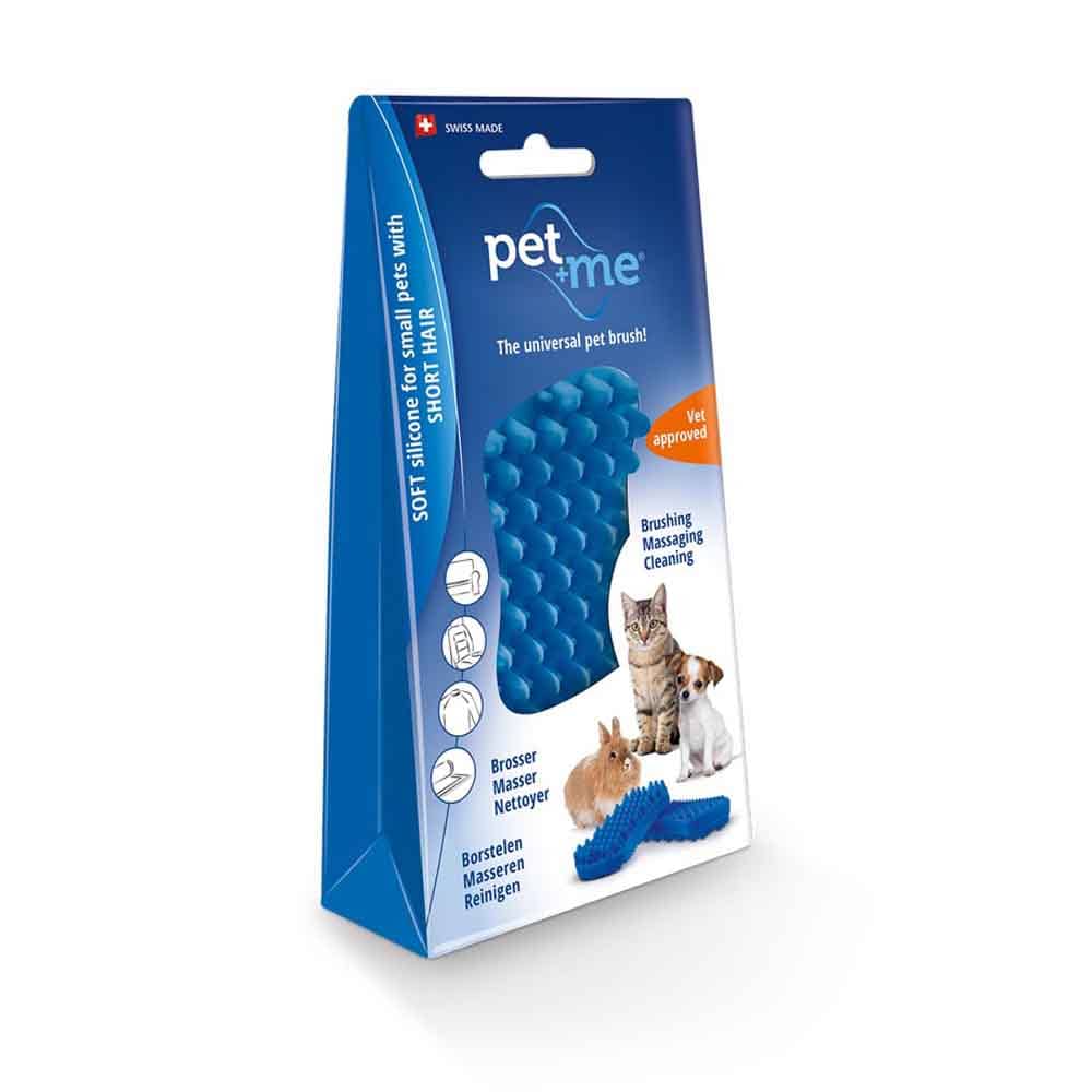 Pet&Me Βούρτσα Σιλικόνης για Κοντότριχες Γάτες & Σκύλους