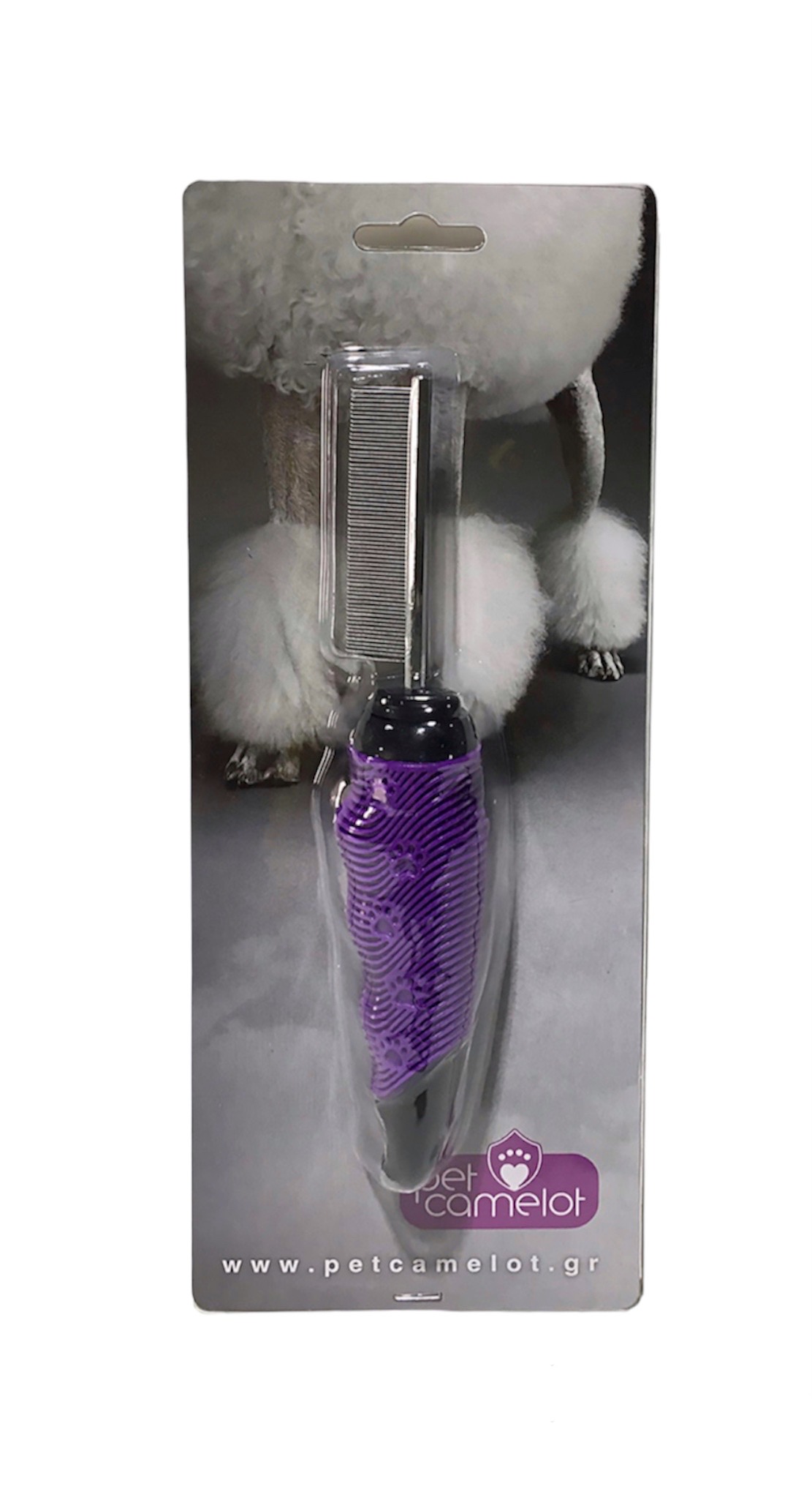 Χτένα με μεταλλικά δόντια 