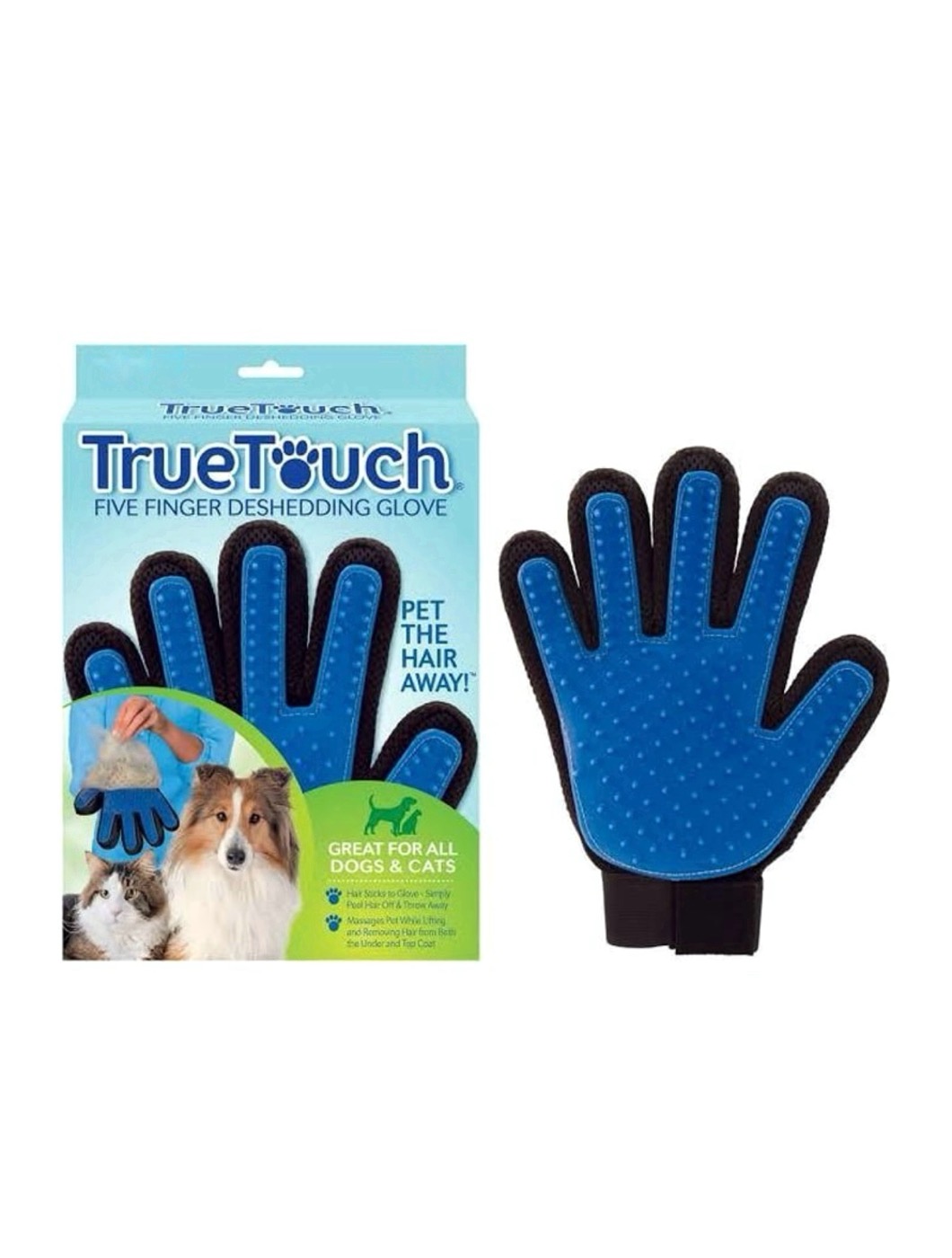 True Touch Γάντι Περιποίησης Τριχώματος 