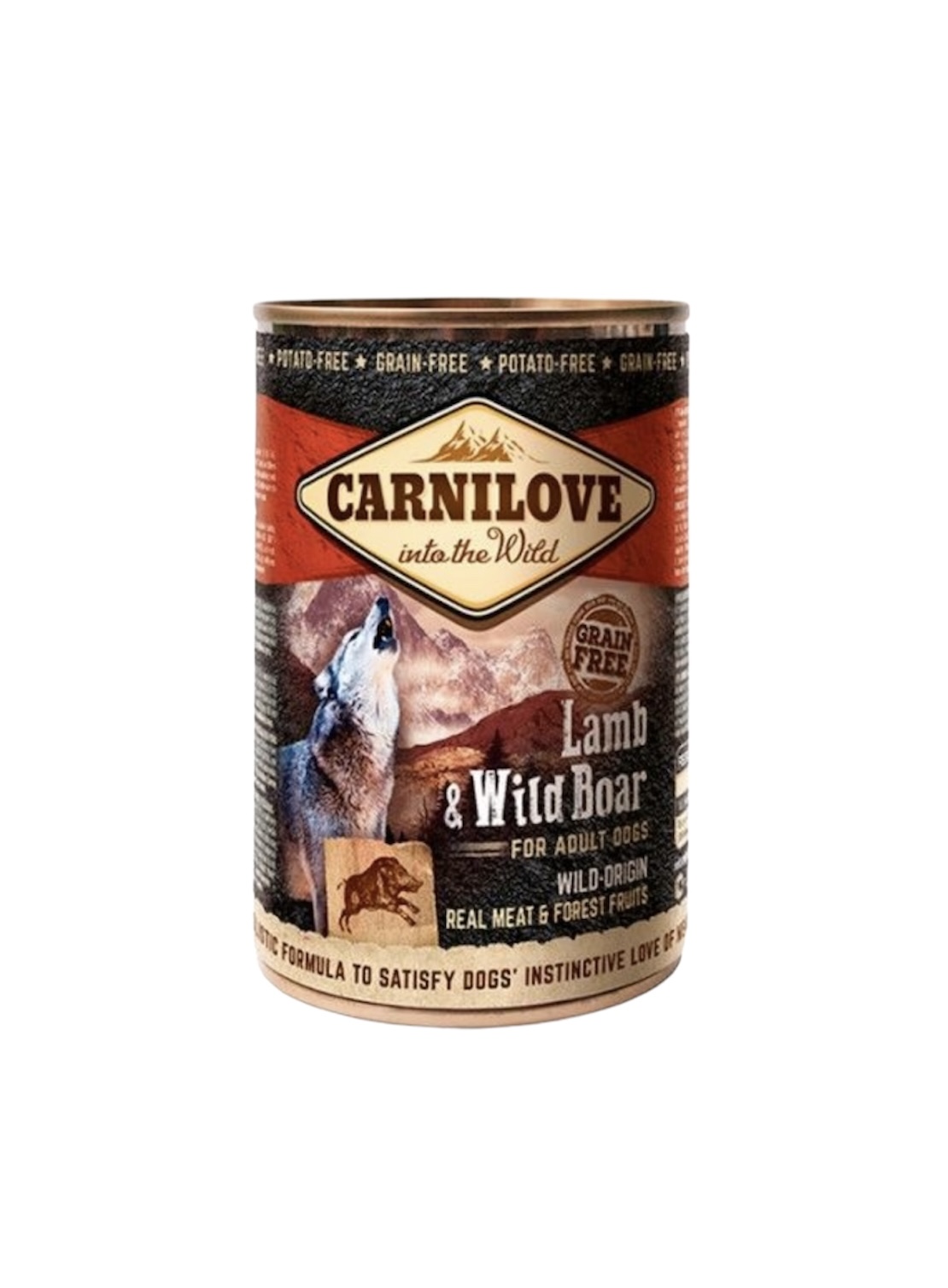 Carnilove Can Adult Dogs Lamb & Wild Boar 400gr