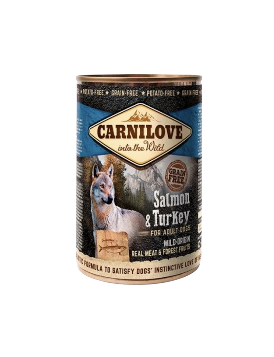 Carnilove Can Adult Dogs Salmon & Turkey 400gr 