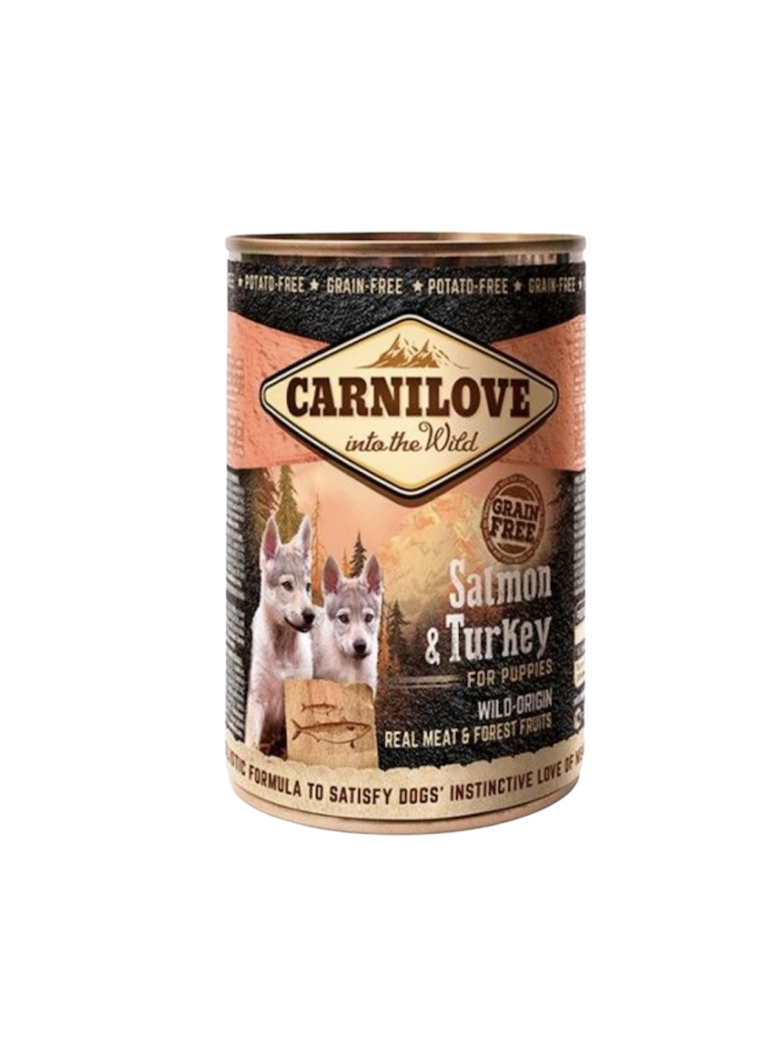 Carnilove Can Puppies Salmon & Turkey 400gr 