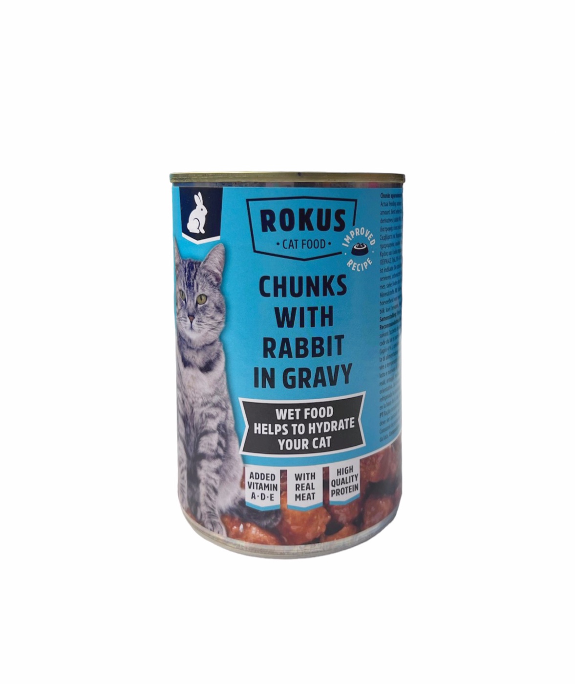 Rokus Γάτας Κουνέλι  410gr