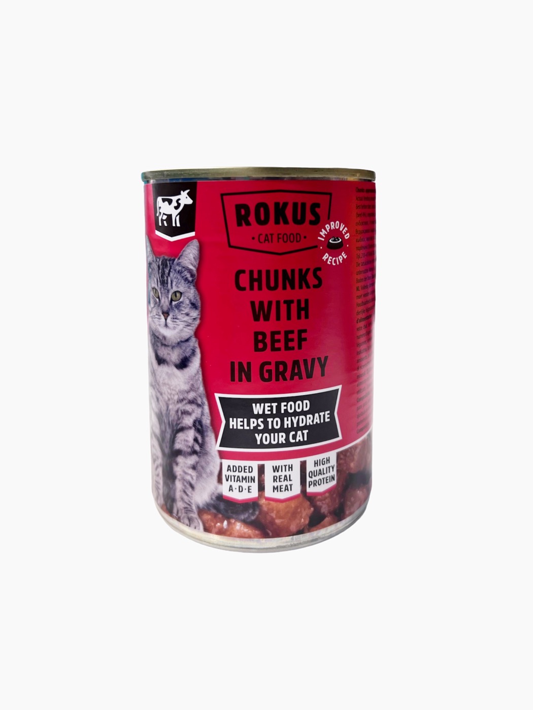 Rokus Γάτας Μοσχάρι 410gr