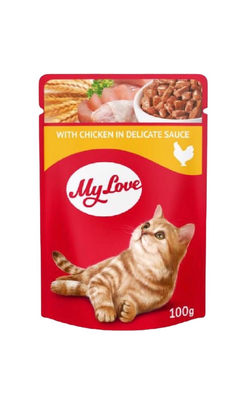 My love Pouch Chicken in Sauce 100g
