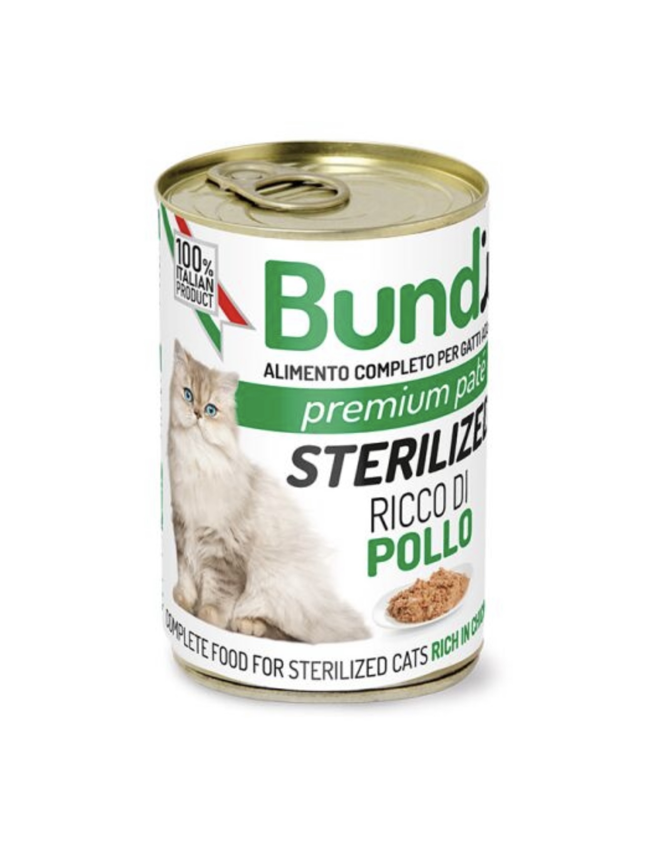 Bundy Sterilized Πατέ Γάτας με Κοτόπουλο, 400gr