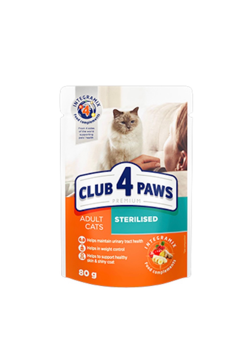 Club 4 Paws Sterilised Chicken 80g