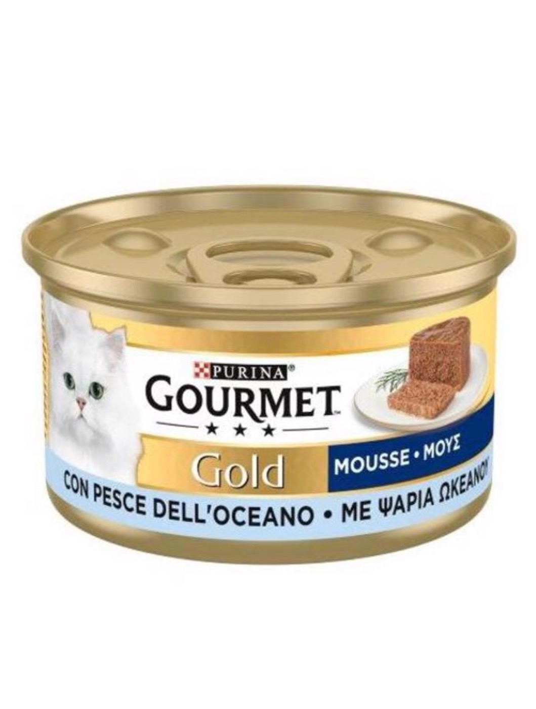 Purina Gourmet Mousse Με Ψάρια Ωκεανού 85gr