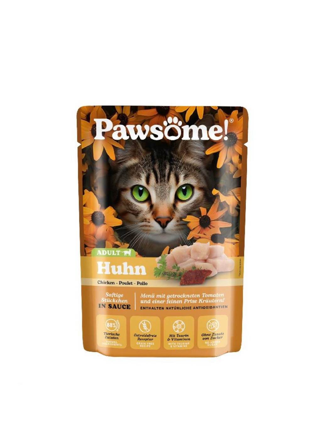 Pawsome Adult Κοτόπουλο 85gr