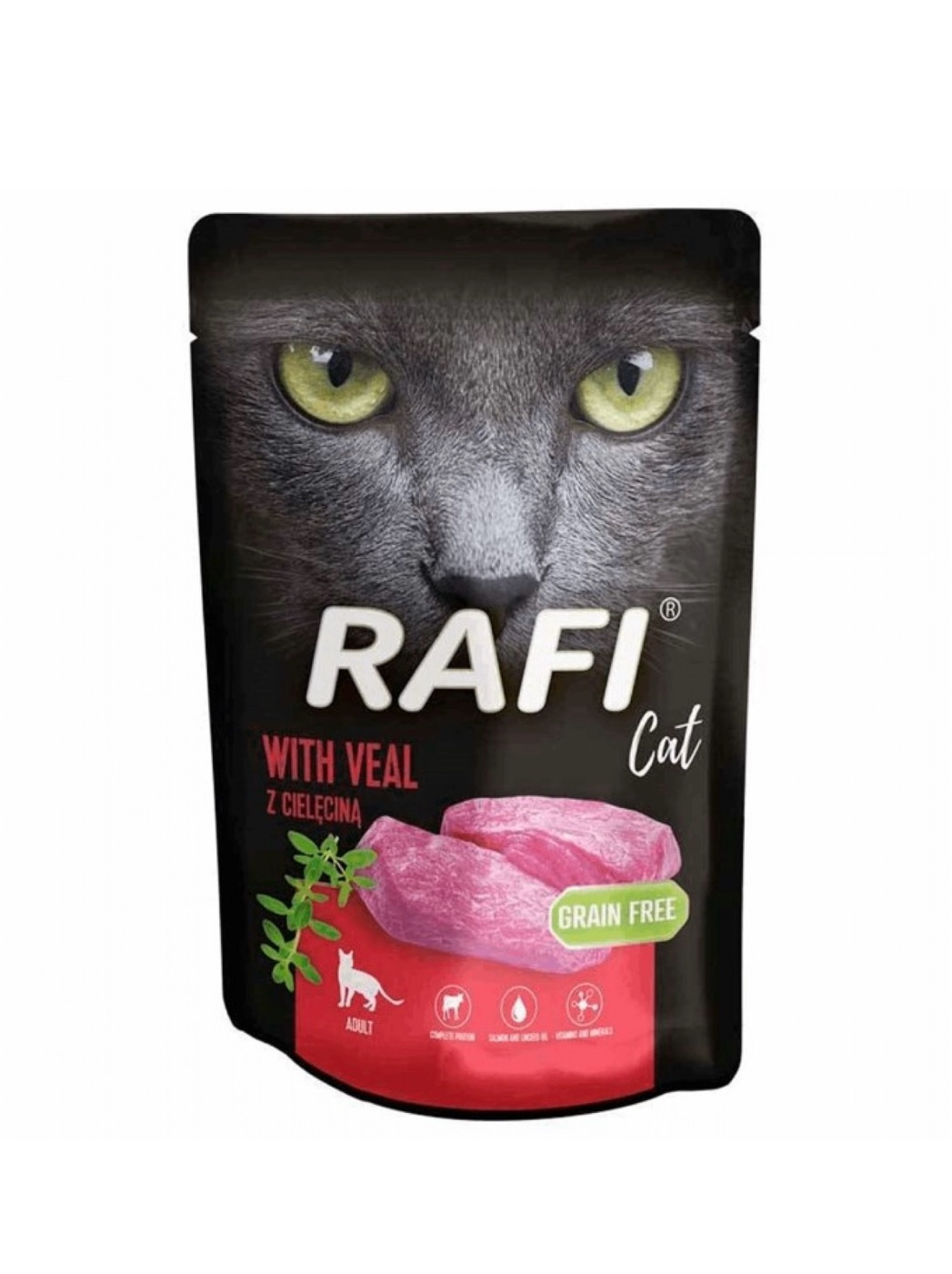 Rafi Adult Cat Πατέ Μοσχάρι 100gr
